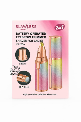 موزن ابرو اکلیلی مدل A02 شارژی دو سر