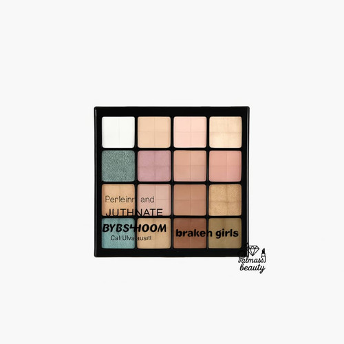 سایه 16 رنگ مات و شاین برند broken girls
